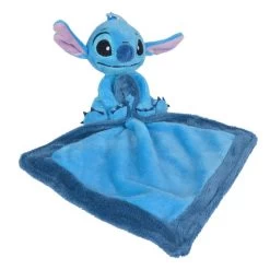 Disney Doudou Stitch + Mouchoir Bleu 40 Cm -Le Rêve Enchanté Soldes Magasin 5876979