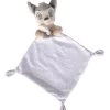 Disney - Bambi Le Faon - Doudou Plat Pois Blanc 25 Cm