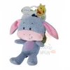 Disney Bourriquet Peluche Tricot Doudou âne Bleu