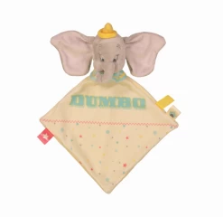 Disney Dumbo L'éléphant Doudou Cutie Beige Vert 20 Cm