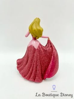 Figurine Aurore La Belle Au Bois Dormant Disney Store Rose Princesse Paillettes 10 Cm -Le Rêve Enchanté Soldes Magasin figurine aurore la belle au bois dormant paillettes disney store playset 3