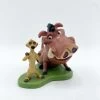 Figurine Timon Pumbaa Le Roi Lion Disney Store Phacochère Marron Suricate 6 Cm