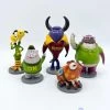 Playset Figurines Monstres Academy Disney Pixar Terry Perry Squishy Johnny Worthington Don Carlton Archie