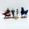 Figurines Mulan Playset Disney Store 2019 Disney Princess Li Shang Petit Frère Khan