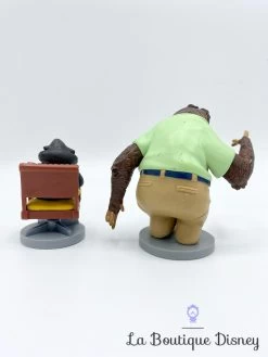 Figurines Zootopie Flash Et Mister Big Disney Store Paresseux Rongeur -Le Rêve Enchanté Soldes Magasin figurines zootopie flash mr big disney store occasion paresseux taupe 2
