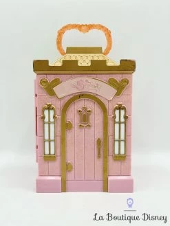 Le Rêve Enchanté Soldes Magasin -Le Rêve Enchanté Soldes Magasin jouet coffret fashion polly pocket aurore la belle au bois dormant disney store sleeping beauty castle play set maison rose 8 1