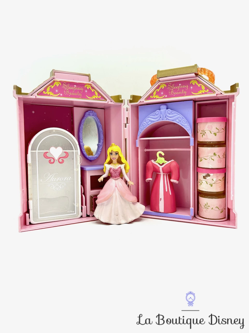 Figurine Fashion Polly Pocket Château Aurore La Belle Au Bois Dormant Disney Store Sleeping Beauty Castle Play Set Mini Princesse 1 Figurine Fashion Polly Pocket Château Aurore La Belle Au Bois Dormant Disney Store Sleeping Beauty Castle Play Set Mini Princesse