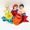 Marionnettes La Petite Sirène Disney Main Vintage Ariel Triton Eric Polochon Sébastien