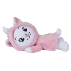 Disney - Marie Le Chat - Peluche Allongée Réversible Rose 25 Cm