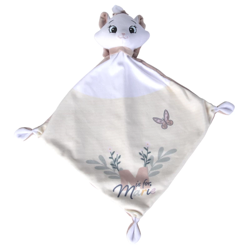 Disney - Marie Le Chat - Doudou Plat M Is For Marie Blanc 25 Cm 2 Disney - Marie Le Chat - Doudou Plat M Is For Marie Blanc 25 Cm – Image 2
