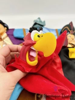 Marionnettes Aladdin Disney Main Vintage Iago Jafar Génie Abu -Le Rêve Enchanté Soldes Magasin marionnettes aladdin abu jafar genie disney jouets main 2