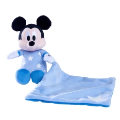 Disney - Mickey La Souris - Peluche Avec Doudou Luminescent Bleu 25 Cm -Le Rêve Enchanté Soldes Magasin mickey20souris2020peluche20avec20luminescent20bleu202520cm 2