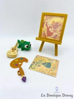 Ensemble De Jeu Mini Poupée Raiponce Animators Collection Disney Store 14 Cm -Le Rêve Enchanté Soldes Magasin mini poupee raiponce animators collection valise peinture chevalet disney store 10