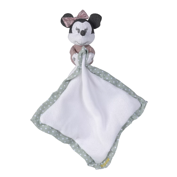 Disney - Minnie La Souris - Doudou Tricot Blanc Gris 30 Cm 1 Disney - Minnie La Souris - Doudou Tricot Blanc Gris 30 Cm