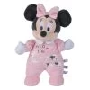 Disney Minnie La Souris Peluche Luminescente Rose 25 Cm