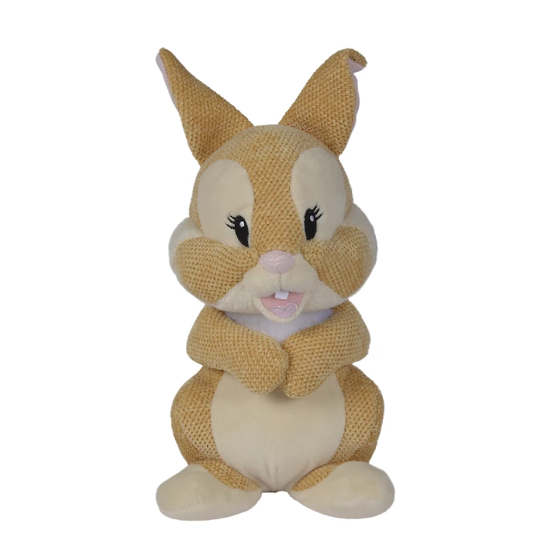 Disney Miss Bunny Lapin Peluche Tricot Beige 25 Cm 1 Disney Miss Bunny Lapin Peluche Tricot Beige 25 Cm