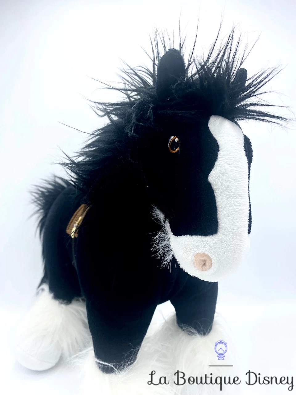 Peluche Angus Cheval Rebelle Disney Store Noir 37 Cm 3 Peluche Angus Cheval Rebelle Disney Store Noir 37 Cm – Image 3