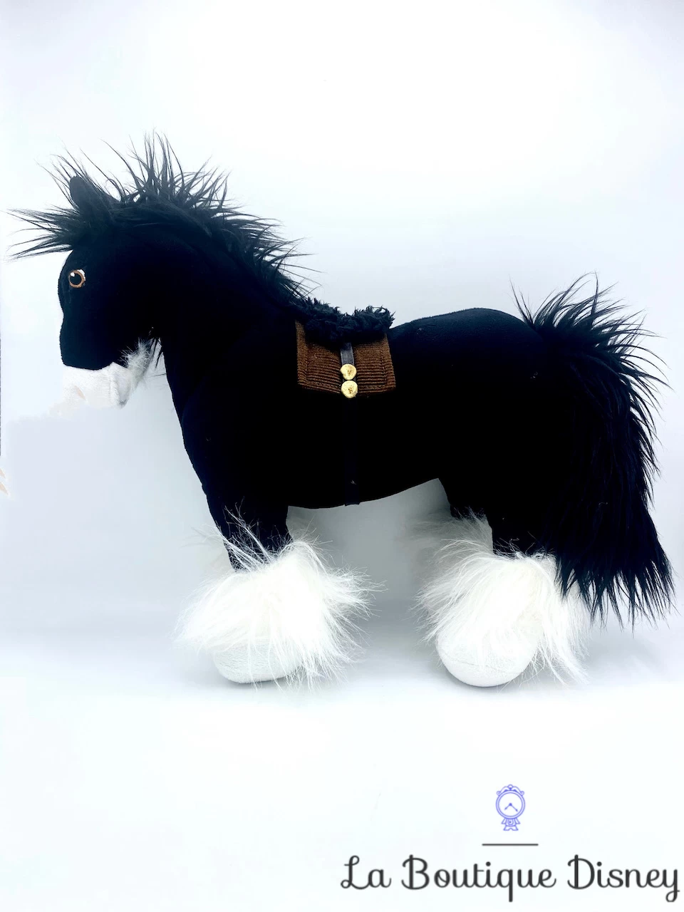Peluche Angus Cheval Rebelle Disney Store Noir 37 Cm 2 Peluche Angus Cheval Rebelle Disney Store Noir 37 Cm – Image 2