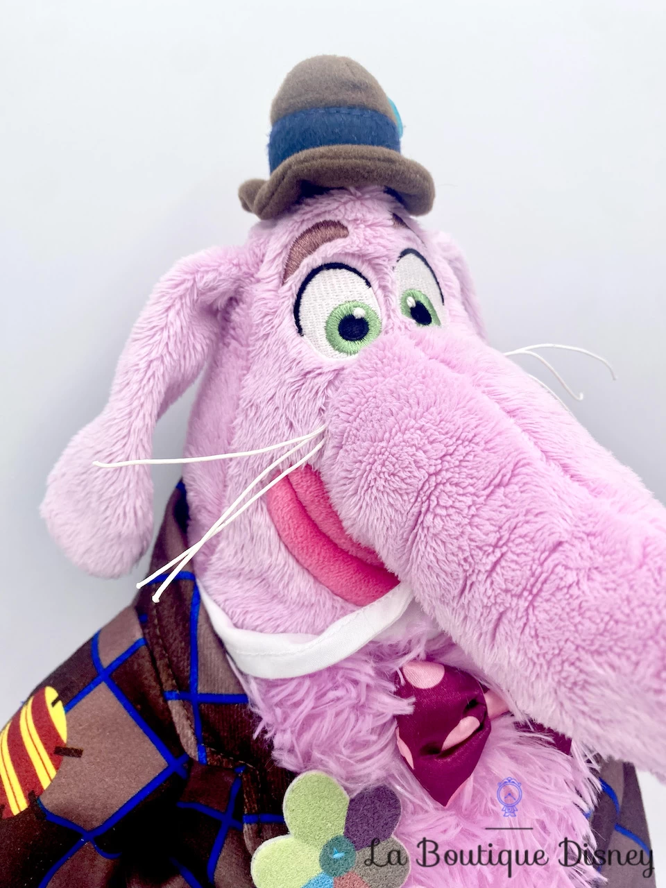 Peluche Bing Bong Vice Versa Disney Store écusson éléphant Rose 42 Cm 2 Peluche Bing Bong Vice Versa Disney Store écusson éléphant Rose 42 Cm – Image 2