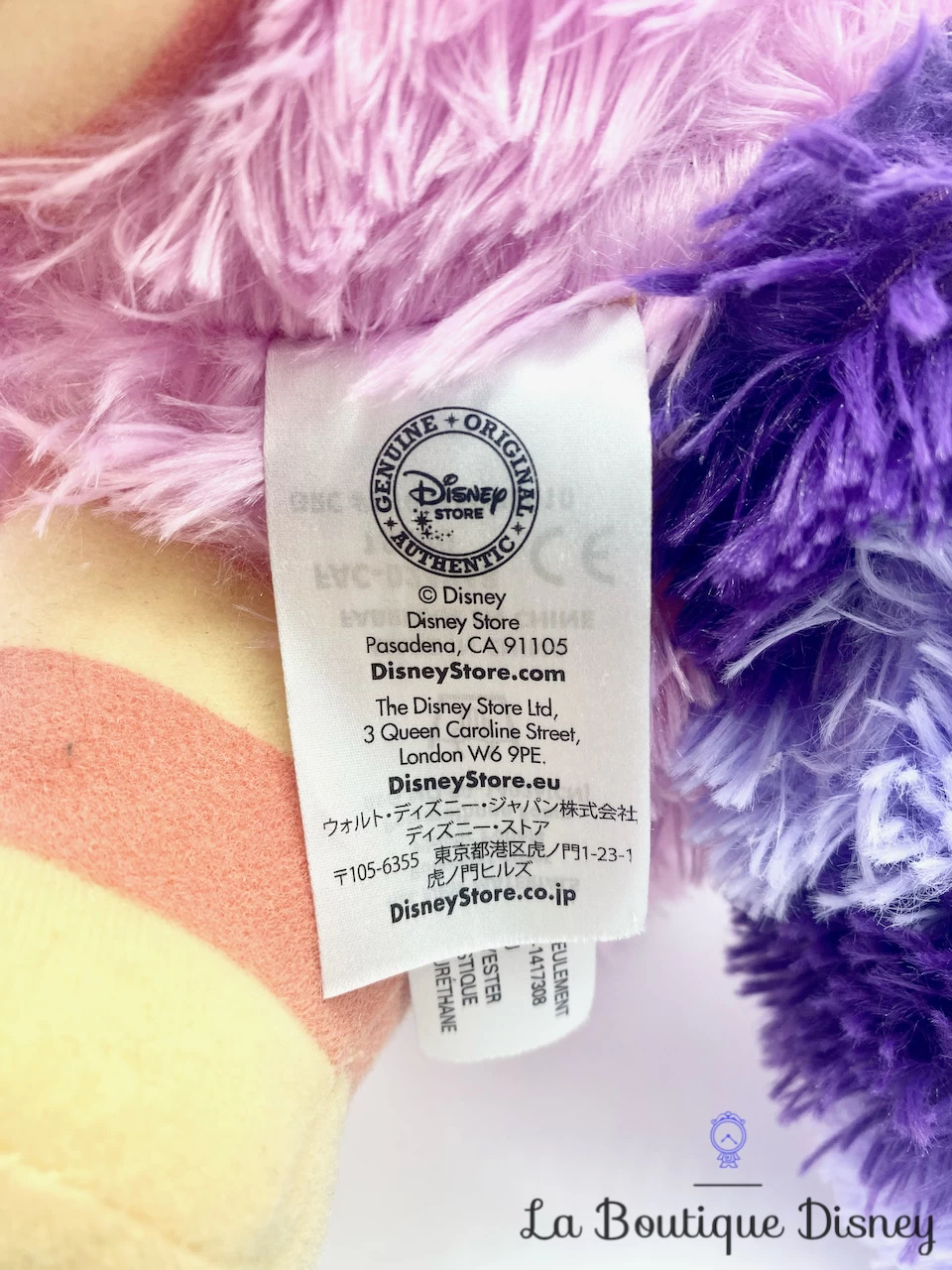 Peluche Bing Bong Vice Versa Disney Store écusson éléphant Rose 42 Cm 5 Peluche Bing Bong Vice Versa Disney Store écusson éléphant Rose 42 Cm – Image 5