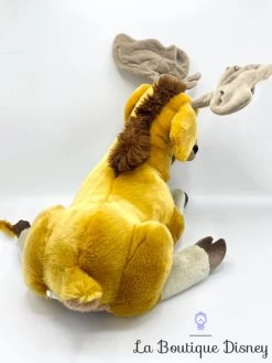 Peluche Muche Élan Frère Des Ours Disney Store Marron Grand Format XXL 50 Cm -Le Rêve Enchanté Soldes Magasin peluche elan truc muche frere des ours disney store renne marron xxl 5