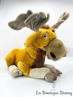 Peluche Muche Élan Frère Des Ours Disney Store Marron Grand Format XXL 50 Cm -Le Rêve Enchanté Soldes Magasin peluche elan truc muche frere des ours disney store renne marron xxl 6