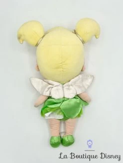 Peluche Fée Clochette Disney Store 2015 Peter Pan Petite Fille Enfant Vert 32 Cm -Le Rêve Enchanté Soldes Magasin peluche fee clochette enfant petit fille disney store 2015 animators 3