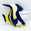 Peluche Gill Poisson Le Monde De Némo Disney Store Bleu Jaune 26 Cm