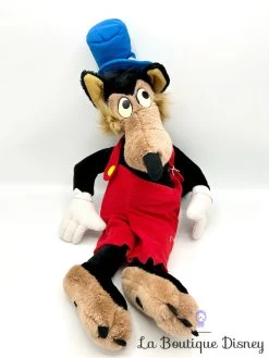 Peluche Grand Méchant Loup Les Trois Petits Cochons Walt Disney World Disneyland Resort Vintage 60 Cm