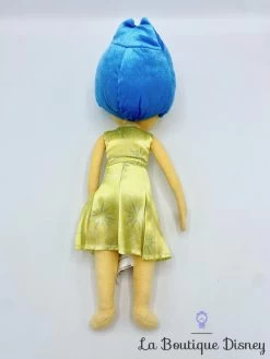 Peluche Joie Vice Versa Disney Store Poupée Jaune émotion 38 Cm -Le Rêve Enchanté Soldes Magasin peluche joie vice versa disney store cheveux bleu robe jaune 2