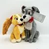 Peluche La Belle Et Le Clochard Noël Bisous Disney Store 2019 Chiens Nez Aimanté