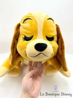 Peluche Lady Cuddleez La Belle Et Le Clochard Disney Store 2020 ShopDisney Chien Dort Couché -Le Rêve Enchanté Soldes Magasin peluche lady cuddleez la belle et le clochard disney store 2020 chien dort couche 5