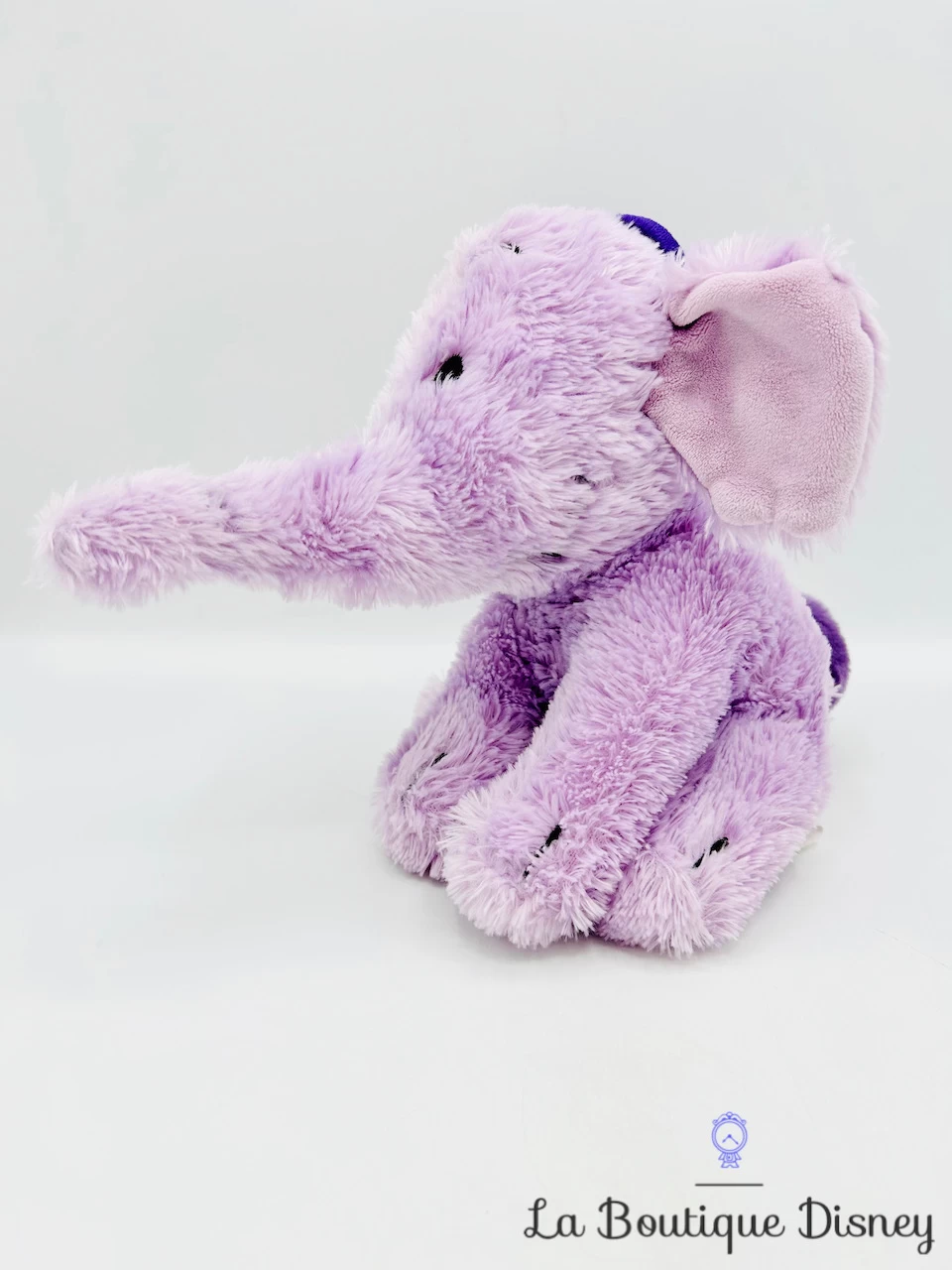 Peluche Lumpy éfélant Disney Store Winnie L'ourson éléphant Violet écusson 23 Cm 2 Peluche Lumpy éfélant Disney Store Winnie L'ourson éléphant Violet écusson 23 Cm – Image 2