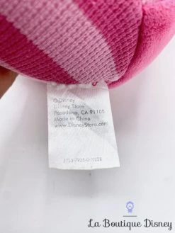 Peluche Marie Noël Disney Store Les Aristochats Pyjama Rose Vert écusson 28 Cm -Le Rêve Enchanté Soldes Magasin peluche marie noel disney store les aristochats chat pull rose rayures 7