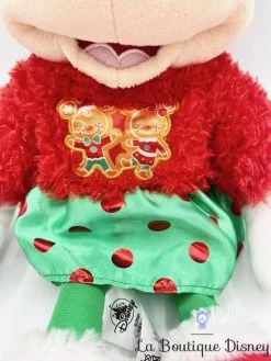 Peluche Minnie Mouse Noël Disney Store 2020 Holiday Cheer Rouge Vert 44 Cm -Le Rêve Enchanté Soldes Magasin peluche minnie disney store 2020 noel vert rouge pain epices 5