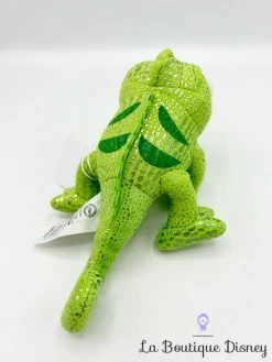 Peluche Pascal Disney Store 2016 Raiponce Caméléon Vert 22 Cm -Le Rêve Enchanté Soldes Magasin peluche pascal cameleon raiponce disney store vert 4