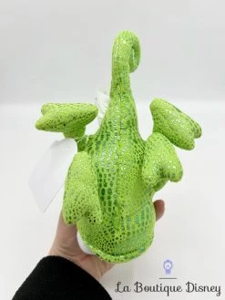 Peluche Pascal Disney Store 2016 Raiponce Caméléon Vert 22 Cm -Le Rêve Enchanté Soldes Magasin peluche pascal cameleon raiponce disney store vert 6