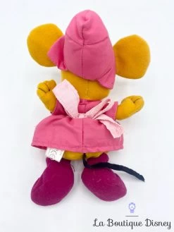 Peluche Suzy Souris Cendrillon Disney Store Bonnet Rose 21 Cm -Le Rêve Enchanté Soldes Magasin peluche suzy souris cendrillon disney store vintage rose 20 cm 2