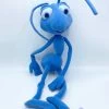 Peluche Tilt 1001 Pattes XXL Disney Store Insecte Fourmi Bleu Articulé 58 Cm