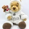 Peluche Winnie L'ourson Père Noël Blanc Disney Store Limited Edition Hotte Cadeau édition Limitée 43 Cm