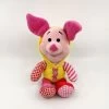 Disney - Porcinet Le Cochon - Mini Peluche Capuche Jaune Rose 20 Cm