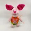 Disney - Porcinet Le Cochon - Peluche Pyjama Orange Vert 25 Cm