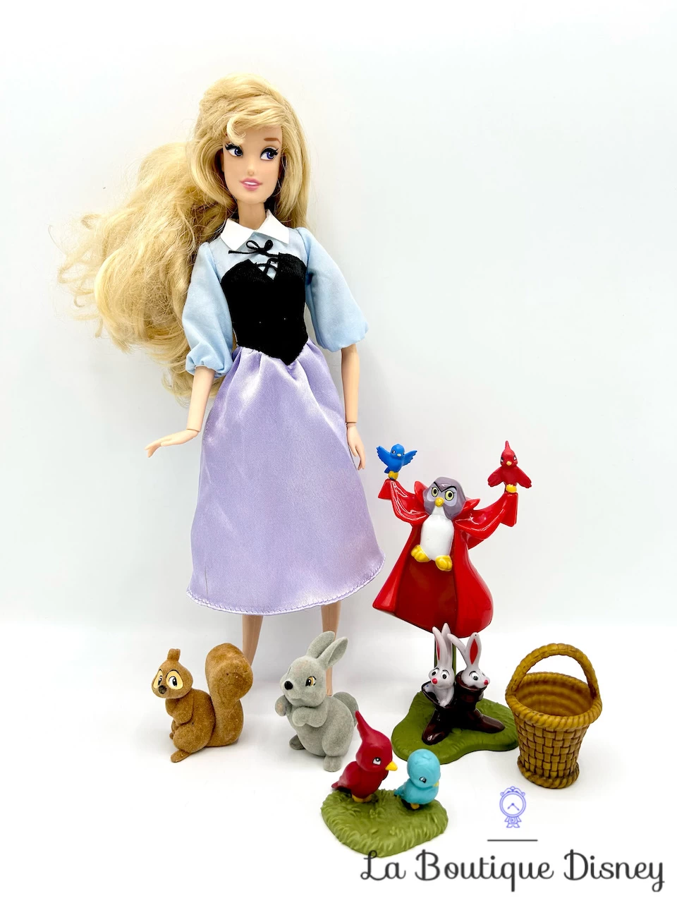 Poupée Aurore Forêt La Belle Au Bois Dormant Disney Store 2014 Aurore Animaux 1 Poupée Aurore Forêt La Belle Au Bois Dormant Disney Store 2014 Aurore Animaux