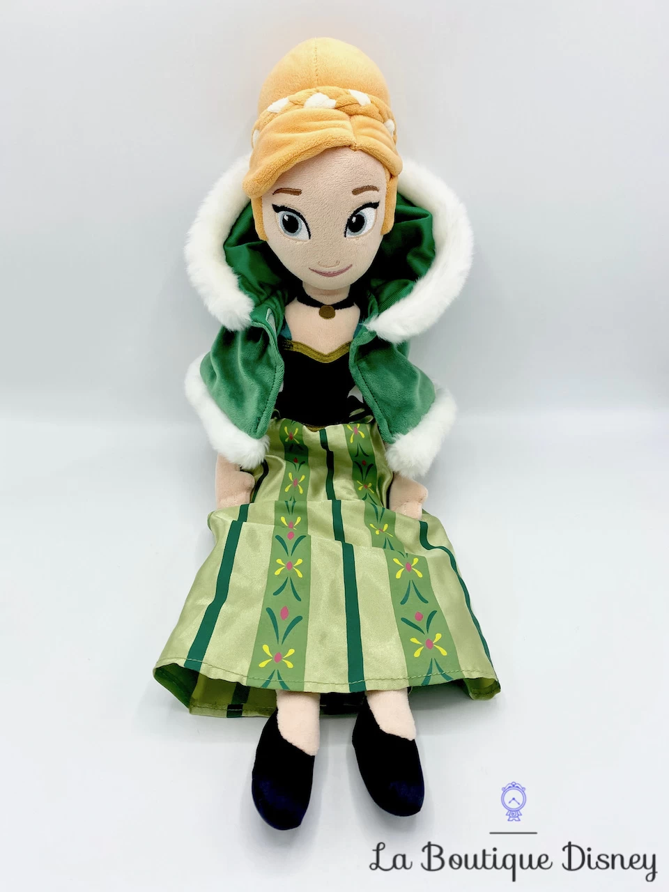 Poupée Chiffon Anna La Reine Des Neiges Disney Store Peluche Robe Verte Cape Hiver 57 Cm 1 Poupée Chiffon Anna La Reine Des Neiges Disney Store Peluche Robe Verte Cape Hiver 57 Cm