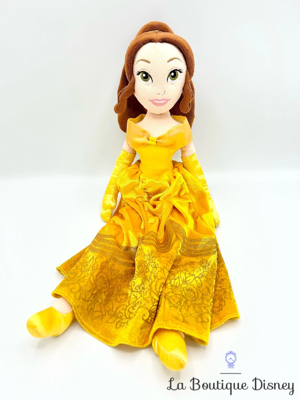 Poupée Chiffon Belle La Belle Et La Bête Disney Store 2014 Peluche Princesse Jaune Velours 52 Cm 1 Poupée Chiffon Belle La Belle Et La Bête Disney Store 2014 Peluche Princesse Jaune Velours 52 Cm