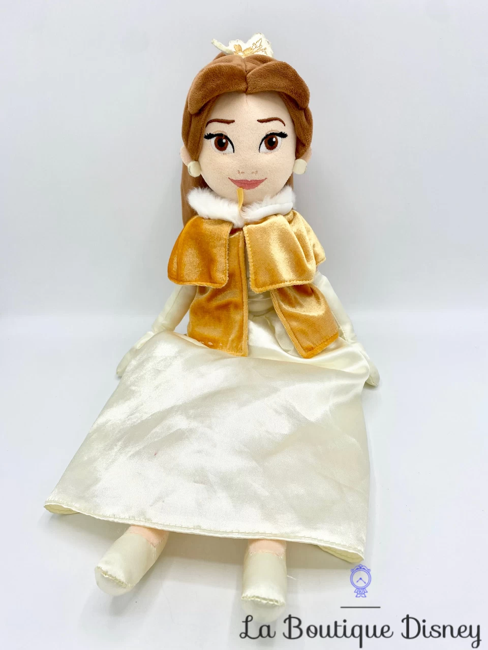 Poupée Chiffon Belle Hiver Disney Store La Belle Et La Bête Peluche Princesse Jaune Cape 48 Cm 1 Poupée Chiffon Belle Hiver Disney Store La Belle Et La Bête Peluche Princesse Jaune Cape 48 Cm