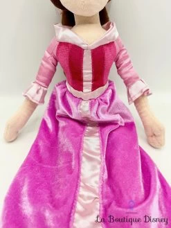 Poupée Chiffon Belle Robe Rose Disney Store 2016 La Belle Et La Bête Peluche Princesse 52 Cm -Le Rêve Enchanté Soldes Magasin poupee chiffon belle hiver robe rose disney store peluche princesse 2