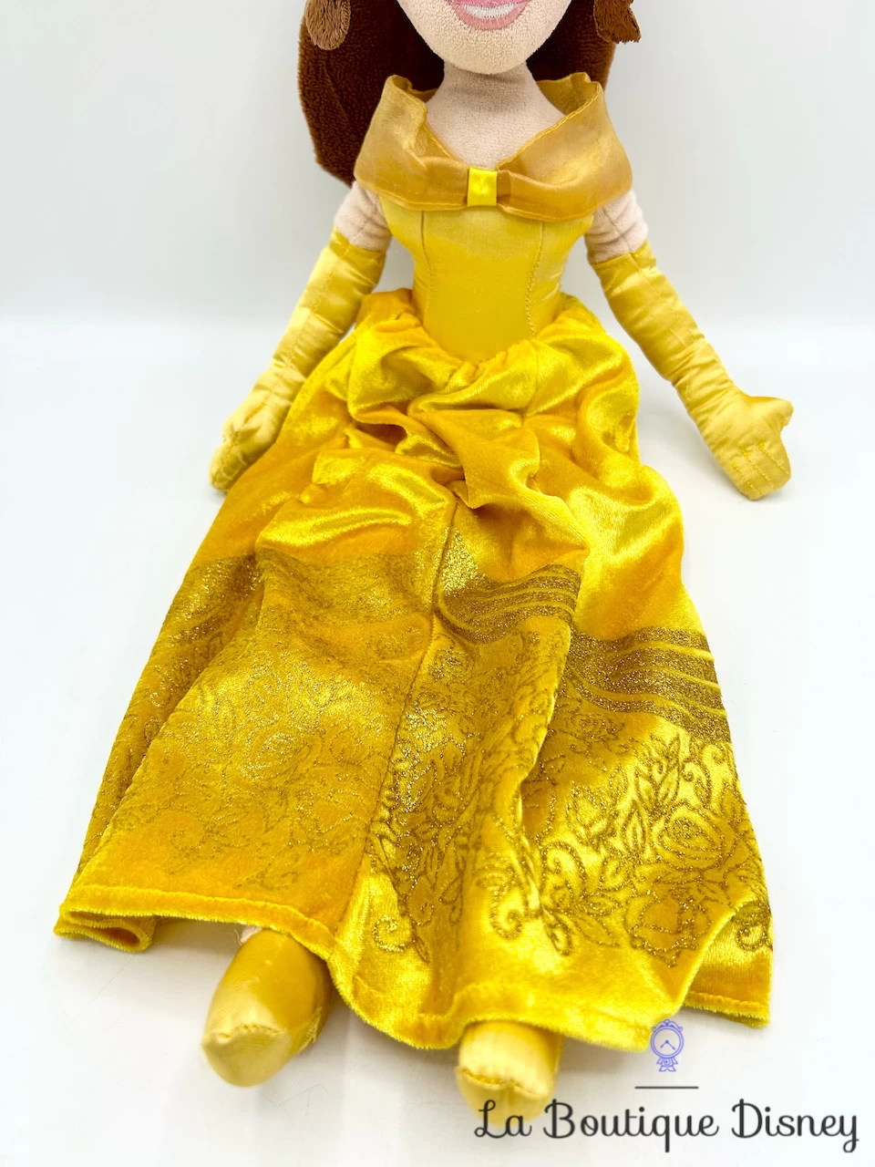 Poupée Chiffon Belle La Belle Et La Bête Disney Store 2014 Peluche Princesse Jaune Velours 52 Cm 2 Poupée Chiffon Belle La Belle Et La Bête Disney Store 2014 Peluche Princesse Jaune Velours 52 Cm – Image 2