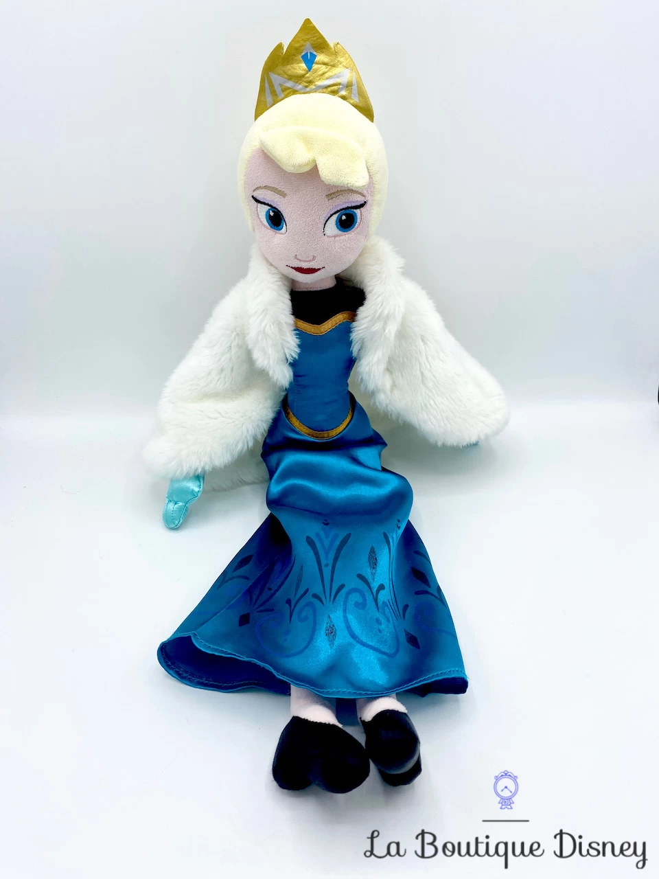 Poupée Chiffon Elsa La Reine Des Neiges Disney Store Peluche Cape Fourrure Hiver 53 Cm 1 Poupée Chiffon Elsa La Reine Des Neiges Disney Store Peluche Cape Fourrure Hiver 53 Cm