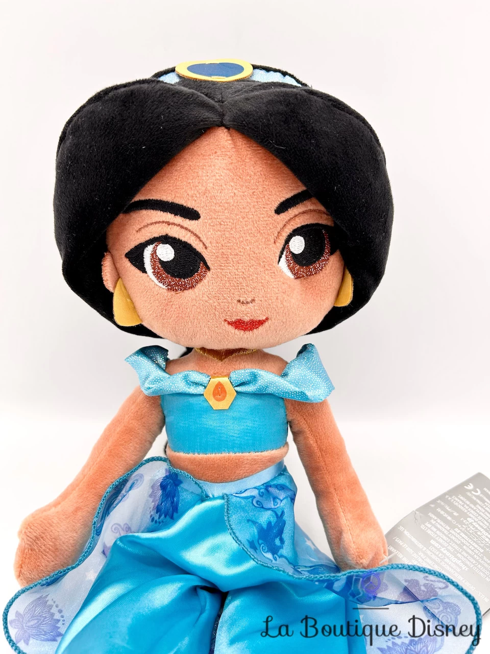 Poupée Chiffon Jasmine Disney Store 2023 ShopDisney Aladdin Peluche Princesse Bleu 38 Cm 2 Poupée Chiffon Jasmine Disney Store 2023 ShopDisney Aladdin Peluche Princesse Bleu 38 Cm – Image 2